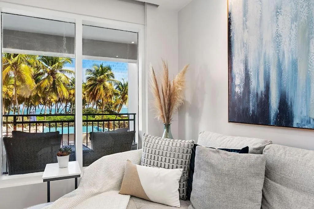 דירה ריו גראנדה Beachfront Luxury 1Br-Ocean Villas פוארטו ריקו